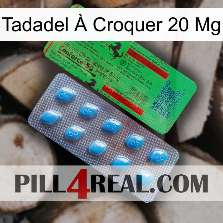 Tadadel À Croquer 20 Mg new03
